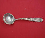 Repousse by Jenkins and Jenkins Sterling Silver Sauce Ladle 5 3/4"