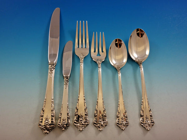 Rondelay by Lunt Sterling Silver Flatware Set for 12 Service 80 pieces