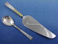 Golden Scroll by Gorham Sterling Silver Flatware Set for 8 Service 34 Pieces