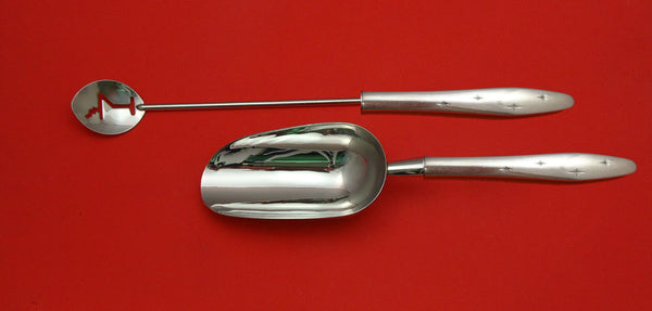 Dawn Star by Wallace Sterling Silver Bar Set 2pc HHWS Custom Made