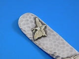 Lap Over Edge by Tiffany Sterling Place Soup Spoon GW Applied Butterflies 6 5/8"