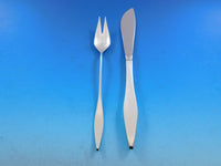 Lark by Reed & Barton Sterling Silver Flatware 12 Set 68 Pcs Mid-Century Modern