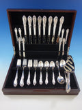 Rhapsody by International Sterling Silver Flatware Set for 8 Service 49 Pcs