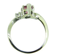 1ct Marquise Pink Genuine Natural Tourmaline Ring with Diamonds (#J214)