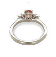 14k Gold 1.19ct Precious Genuine Natural Topaz and .17ct Diamond Ring (#J7113)