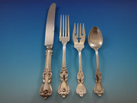Marlborough by Reed and Barton Sterling Silver Flatware Set 8 Service 52 pieces
