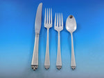 Satin Beauty by Oneida Sterling Silver Flatware Set for 12 Service 52 pieces