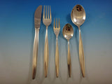 Kopenhagen by Wmf "800" Silver Flatware Service For 6 Dinner Set 35 Pcs Modern