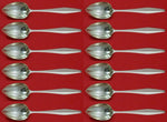 Diamond by Reed and Barton Sterling Silver Grapefruit Sp Custom Set 12pcs Fluted