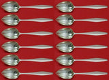 Diamond by Reed and Barton Sterling Silver Grapefruit Sp Custom Set 12pcs Fluted