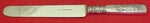 Fontainebleau by Gorham Sterling Silver Dinner Knife w/Woman Plated Blunt 9 3/8"