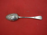 Queen Anne Williamsburg By Stieff Sterling Silver Berry Spoon w/ fruit 8"
