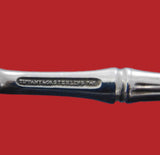 Bamboo by Tiffany and Co Sterling Silver Place Soup Spoon Oval Dessert 7 1/4"