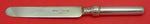 Dowager by Gorham Sterling Silver Dinner Knife Silverplate Blade 9 3/4" Vintage