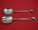 Ornamental #113 by La Paglia Sterling Silver Salad Serving Set 2pc Orig 10 1/2"