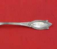 Diamond by John Polhamus / Shiebler Sterling Silver Preserve Spoon Fluted 7"