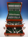 Grande Baroque By Wallace Sterling Silver Flatware For 24 Set 100 Pieces