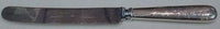 Number 38 Engraved by Towle Sterling Silver Dinner Knife 9 3/4"