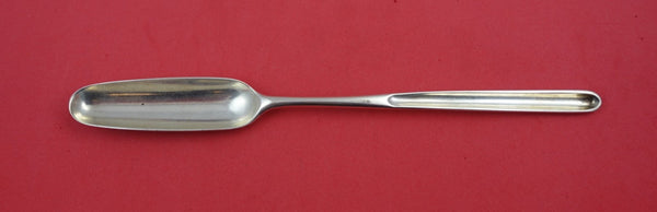 English Sterling Silver Georgian Marrow Scoop wide Paul Crespin London 1757 9"