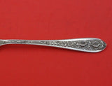 Corsage by Stieff Sterling Silver Serving Spoon Pierced Ovoid Original 8"