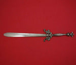 Davis and Galt Sterling Silver Paper Knife with Fleur De Lis Handle #850 12"