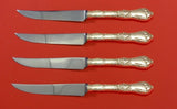 Les Cinq Fleurs by Reed & Barton Sterling Silver Steak Knife Set 4pc Custom