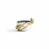 Michael Aram - Black Iris Stainless Steel and Brass Nut Dish  - 111203