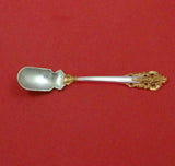 Grande Baroque Gold Accents by Wallace Sterling Silver Horseradish Scoop Custom
