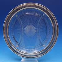 Newcastle by Gorham Cut Crystal Sterling Rim Celery Tray 1 1/4" x 10 3/8" #7908