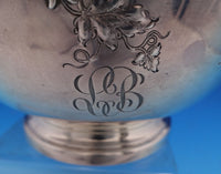 Chrysanthemum by Unknown Sterling Silver Fruit Bowl #5300/123 4 5/8" Tall #7943