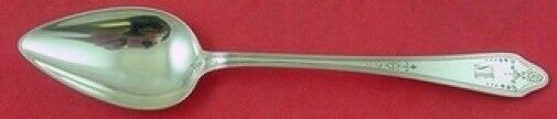 Clinton Engraved by Tiffany and Co Sterling Silver Grapefruit Spoon Orig 5 7/8"