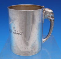 Gorham Sterling Silver Child's Cup with Elephant Handle #897 Heavy (#7852)