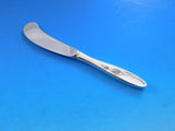 Rose Solitaire by Towle Sterling Silver Butter Spreader HH Paddle Set of 8 pcs