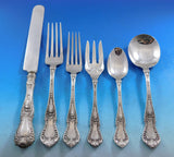 Dorothy Vernon by Whiting Sterling Silver Flatware Set 12 Service 73 pcs Dinner