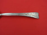 Lap Over Edge Acid Etched By Tiffany Sterling Teaspoon w/ easter lily 6"