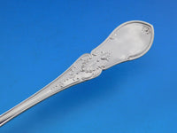 Dew Drop by Shiebler Sterling Silver Vegetable Fork BC Medallion of Woman 10"