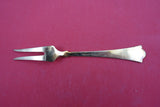 Lilje by Th. Olsens Sterling Silver Pickle Fork vermeil enameled yellow 5 3/8"