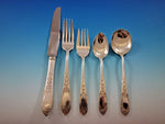 Primrose by Kirk Sterling Silver Flatware Set for 8 Service 48 Pieces