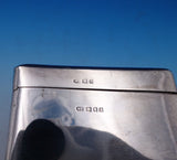 English Estate Sterling Silver Cigarette Box "Pax in Bello" w/Presentation #7936