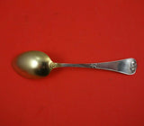 Eagle Sterling Co Sterling Silver Demitasse Spoon Gold Washed 3 3/4" Antique