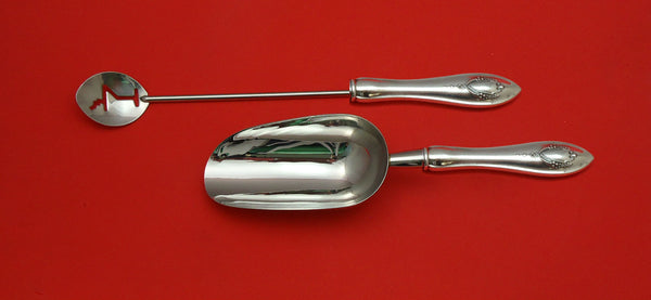 Mount Vernon by Lunt Sterling Silver Bar Set 2pc HHWS Custom Made