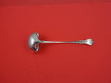 Violet by Whiting Sterling Silver Mayonnaise Ladle w/ violets in bowl 5 1/2"