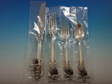 Grande Baroque by Wallace Sterling Silver Flatware Set Service 70 pc Dinner New