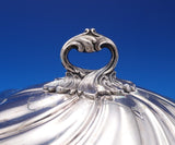 Italian .800 Silver Soup Tureen Gold Washed Interior Louis XV (15th) Style #7603