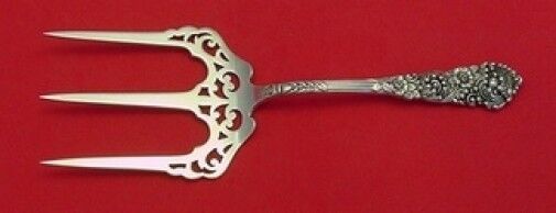 Trajan by Reed & Barton Sterling Silver Toast Fork Pierced 6 7/8"