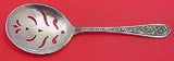 Corsage by Stieff Sterling Silver Pea Spoon Pierced 8 1/8" Serving Vintage