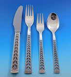 Juvel by Nils Hansen Norway 830 Silver Flatware Set for 8 Service 36 pcs