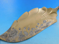 Arlington by Towle Sterling Silver Fish Server GW Bright-Cut Flowers 11 5/8"