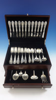 King Richard by Towle Sterling Silver Flatware Set For 12 Service 66 Pieces