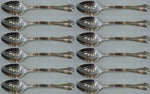 Woodwind by Reed and Barton Sterling Silver Teaspoon Set of 12 pcs 6 1/8"